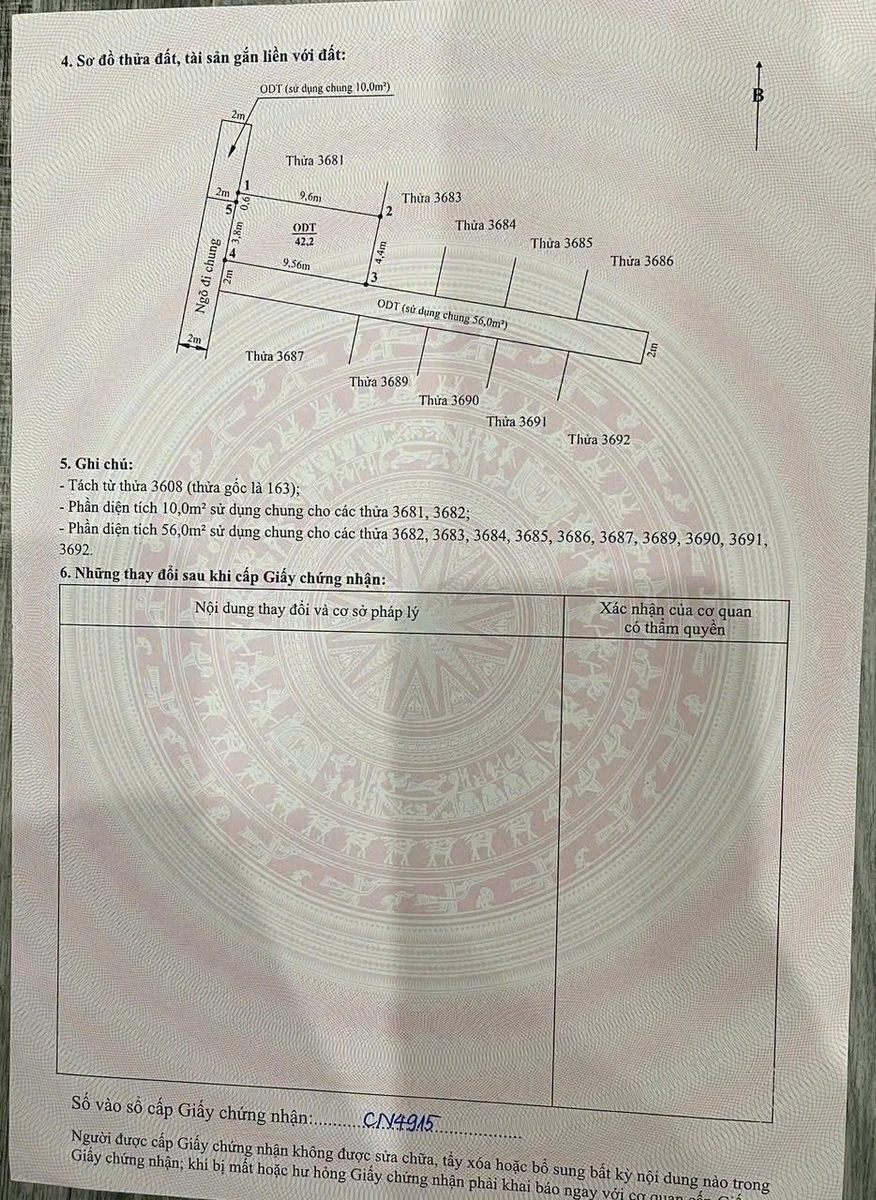 Bán đất góc 42.2m² Hải An Nhà Bè - Ảnh 1