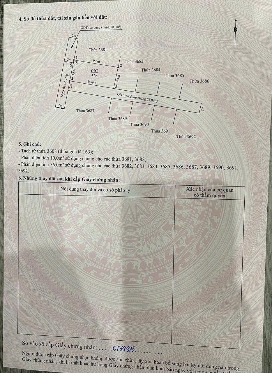 Bán đất góc 42.2m² Hải An Nhà Bè - Ảnh 1