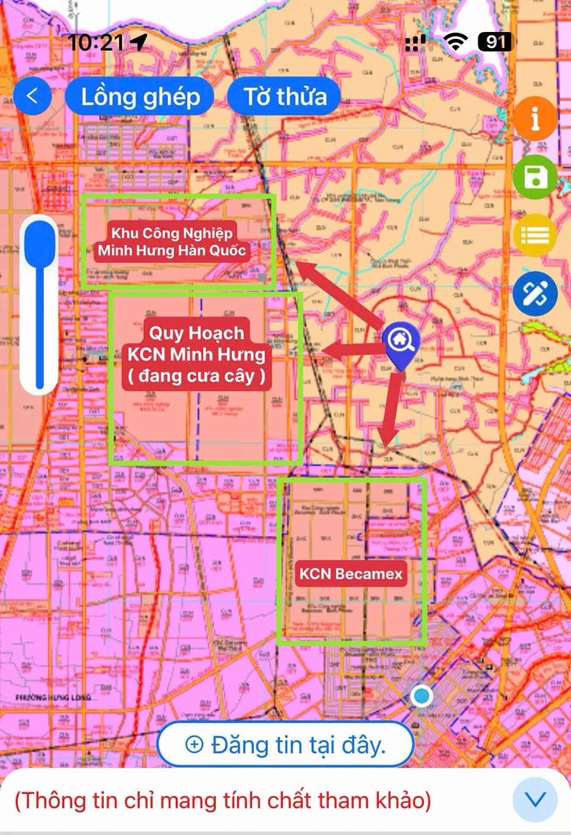 Bán đất Minh Thành 250m² 470 triệu - Ảnh thu nhỏ 3