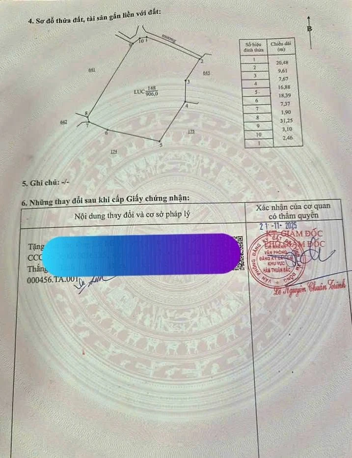 Bán đất nguyên sổ Phú Long, Lâm Đồng 906m2, 550 triệu - Ảnh thu nhỏ 2
