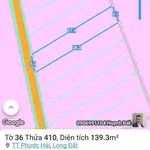Bán đất 139m2 (thổ cư 80m2) tại Long Mỹ, Phước Hải, giá 780 triệu - Ảnh thu nhỏ 2