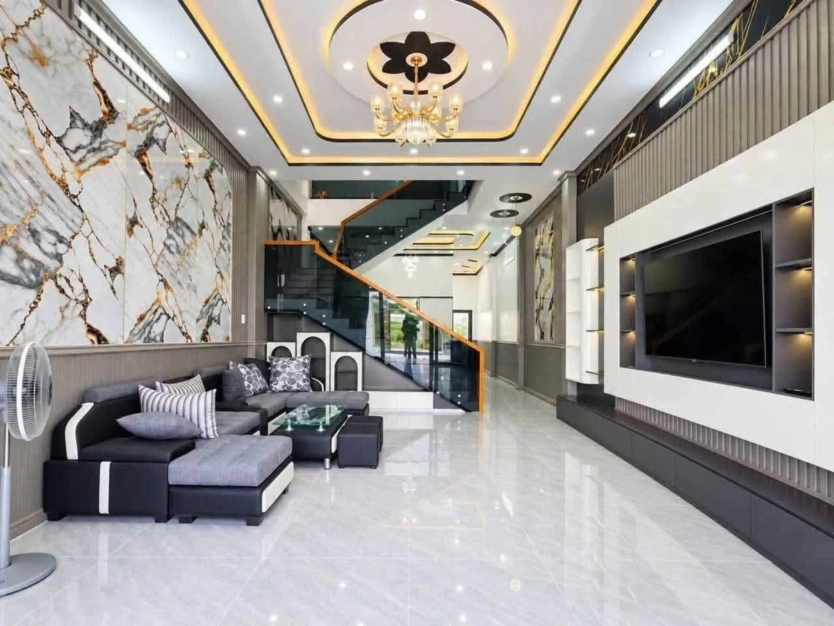 Bán nhà 1 trệt 1 lầu 3PN Đức Hòa Long An 150m2 - Ảnh thu nhỏ 3
