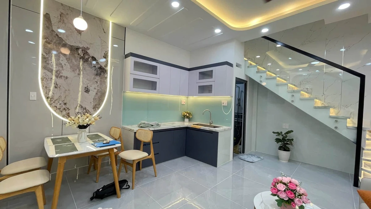 Bán nhà hẻm 3 tầng 25m² Nguyễn Duy Cung, An Hội Tây, Gò Vấp, giá 4,46 tỷ - Ảnh 1