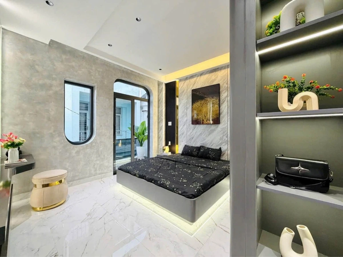 Bán nhà mới 1 trệt 2 lầu 46m2 3PN hẻm xe hơi đường số 1, Gò Vấp giá 6 tỷ - Ảnh thu nhỏ 3