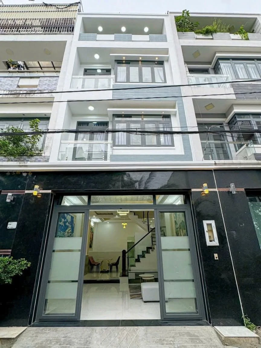 Bán nhà 4 tầng 38m2 hẻm xe hơi Nguyễn Sỹ Sách, P.15, Tân Bình - 6 tỷ - Ảnh 1