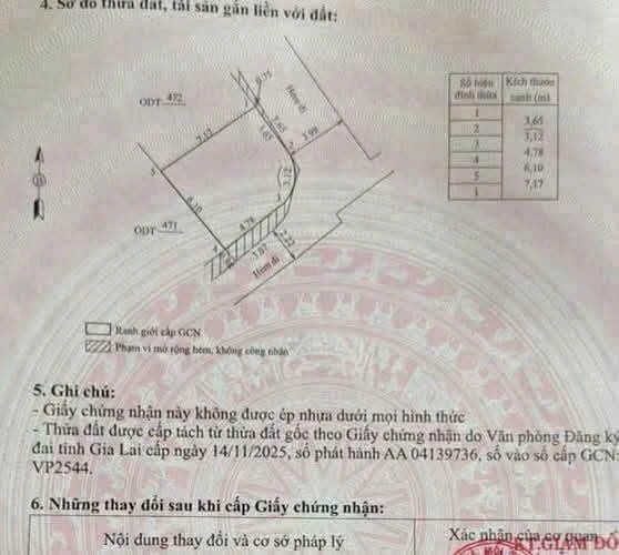 Bán nhà 2PN 40m2 hẻm Đống Đa Phường Quy Nhơn - Ảnh thu nhỏ 3