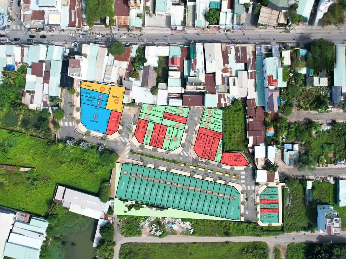 Bán lô góc 2 mặt tiền 132m² KDC A83 Quận 2 - Ảnh 1