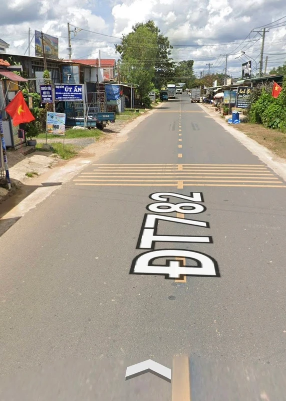 Bán đất mặt tiền ĐT 782, 438m², Gò Dầu, Tây Ninh