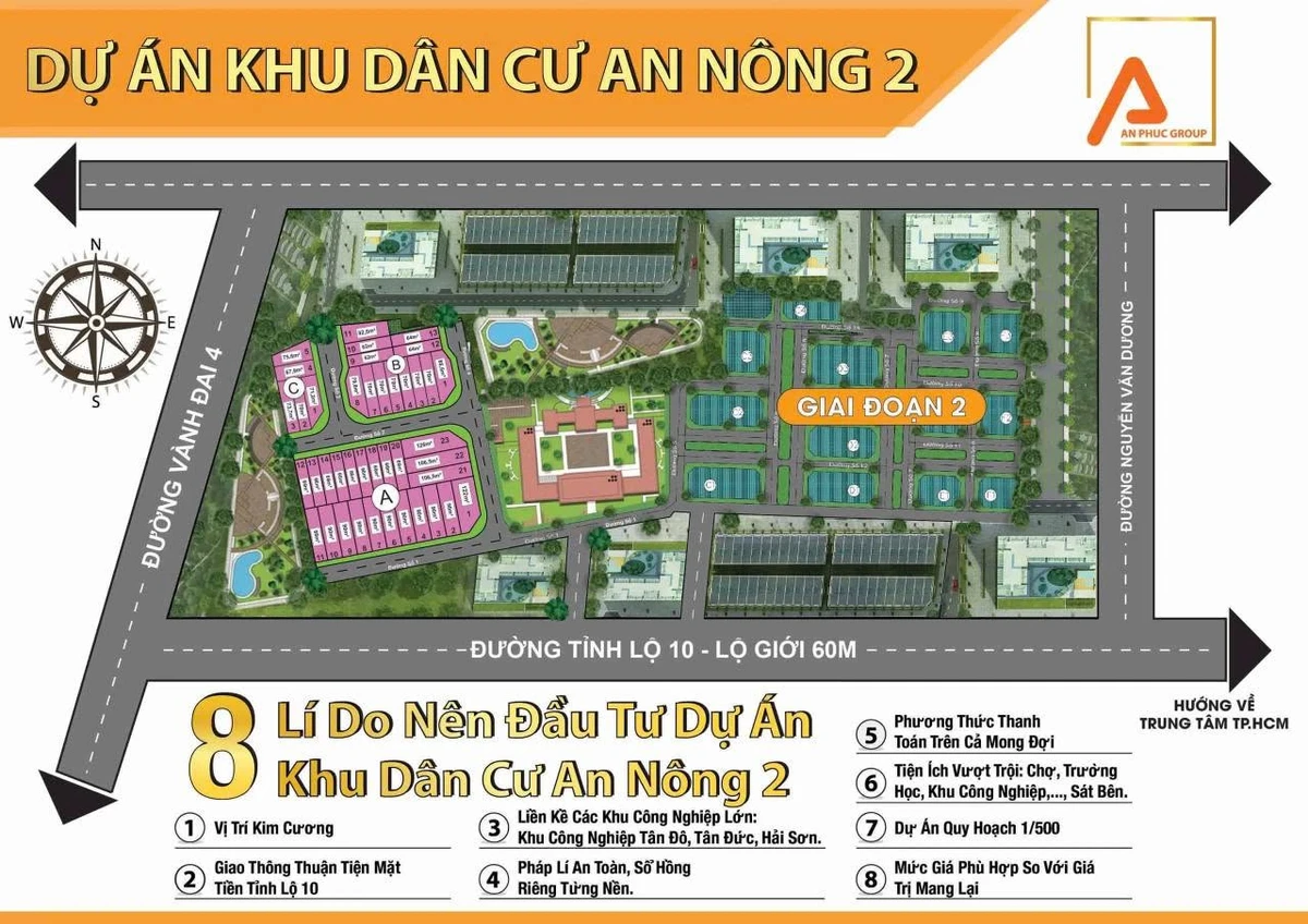 Bán nền đất 66m2 tại khu dân cư An Nông 2, Tây Ninh - Ảnh thu nhỏ 2