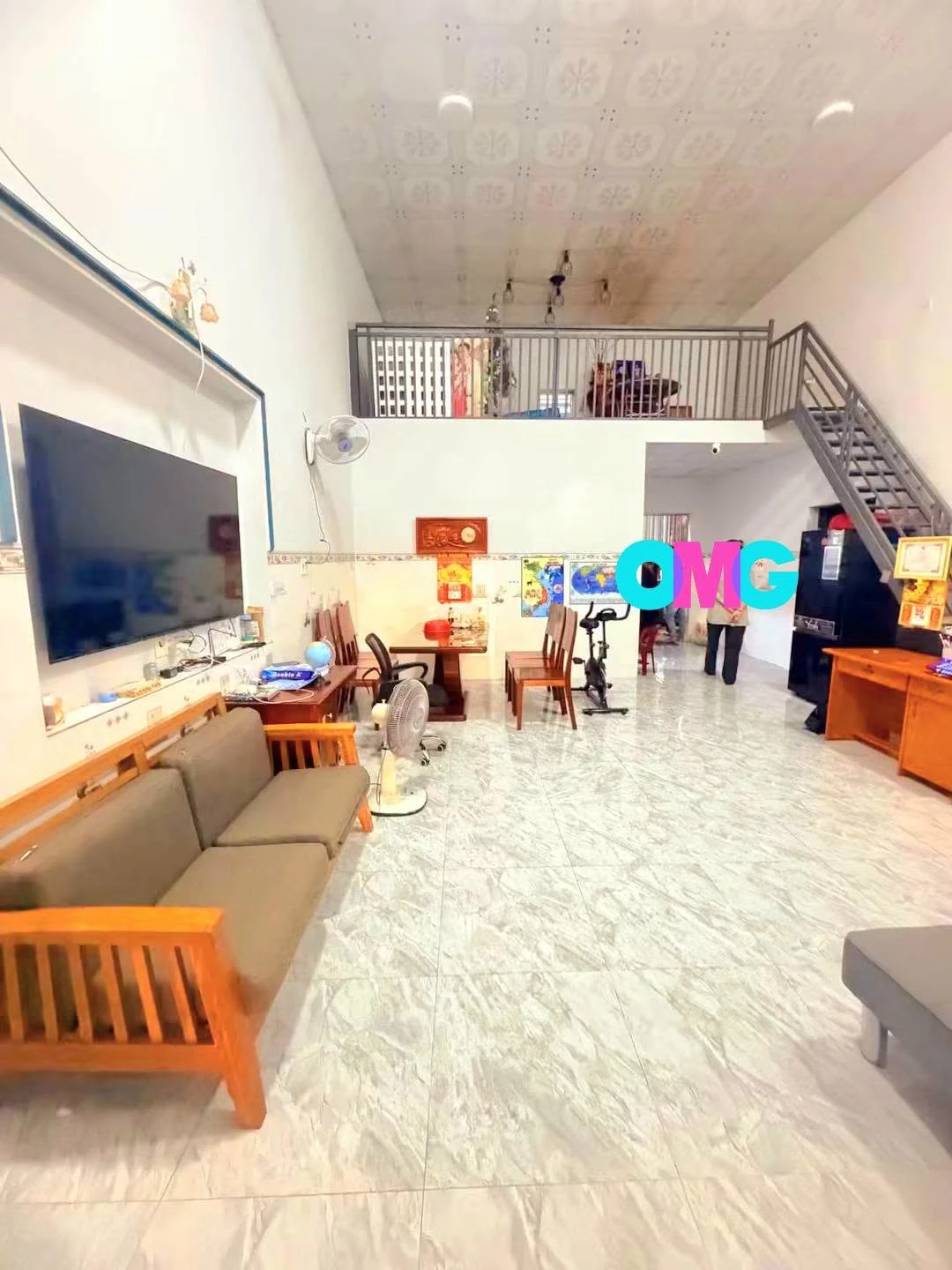 Bán nhà gác lửng 2PN Tân Xuân Đồng Xoài 50m² - Ảnh 1