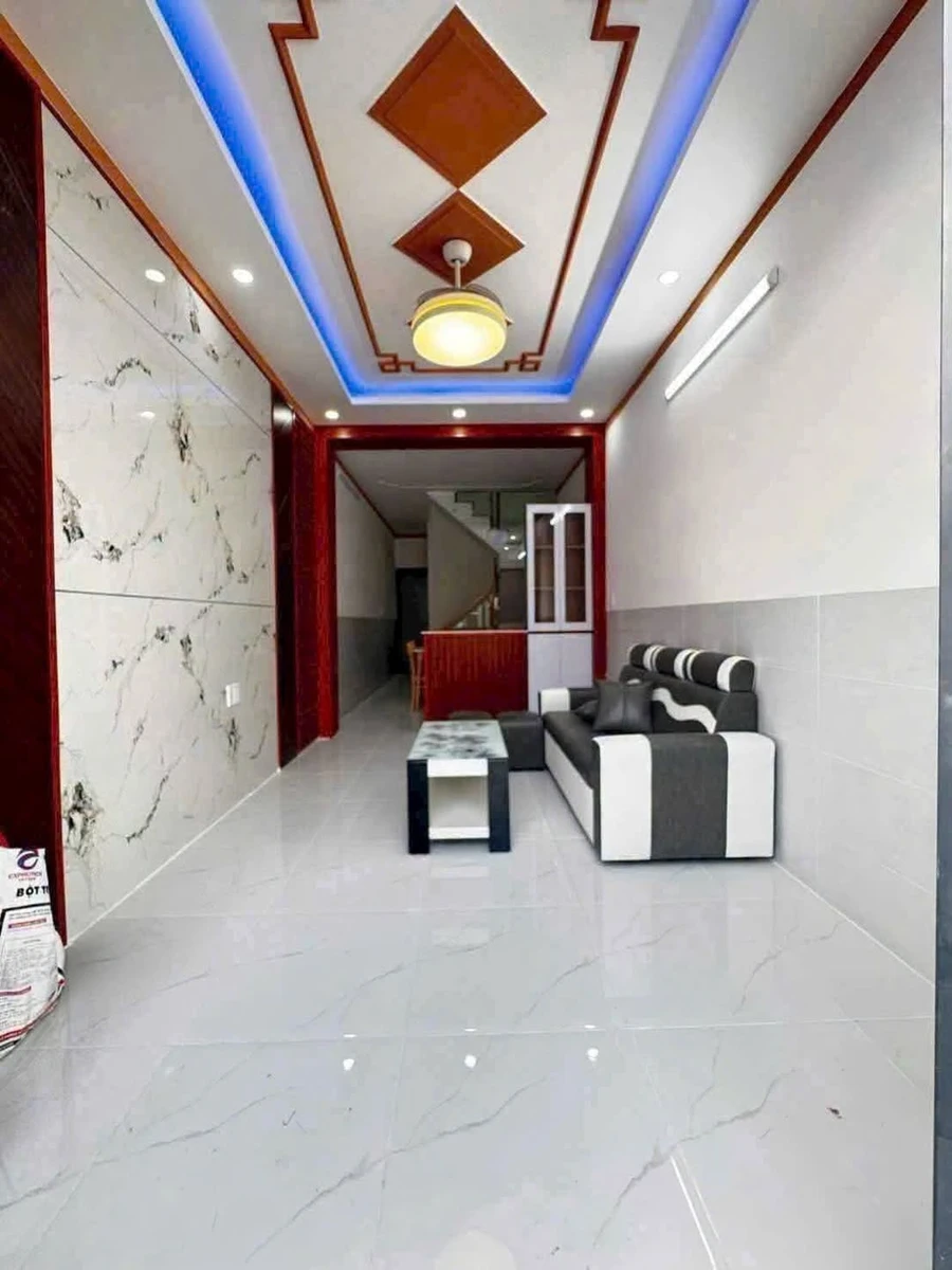 Bán nhà gác lửng 100m2, 3 phòng ngủ, Long Bình, Bình Chánh - Ảnh 1