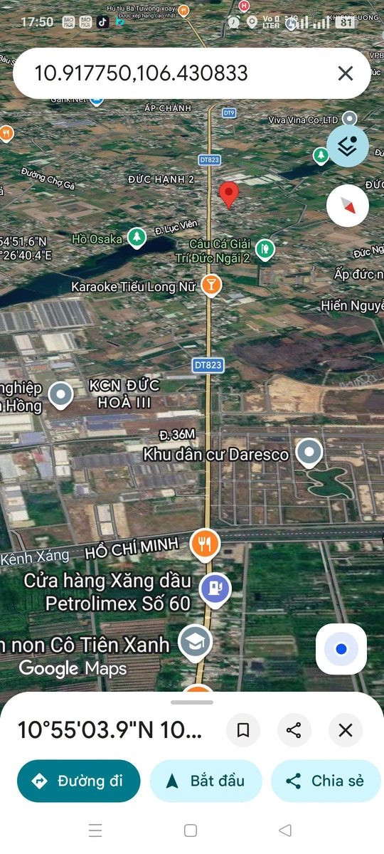 Bán đất 5x20m SHR Hậu Nghĩa Tây Ninh 720 triệu - Ảnh thu nhỏ 4