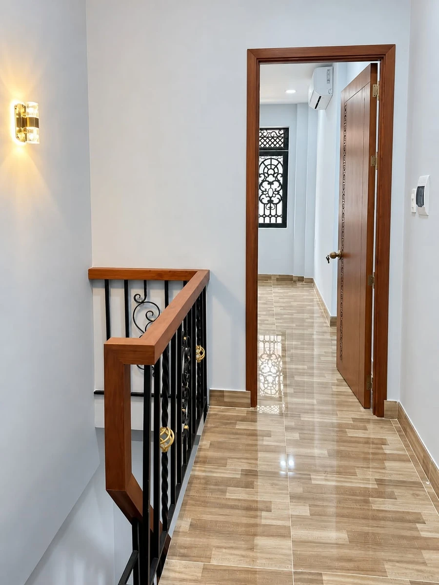 Bán nhà 3 tầng 21m2 đối diện ĐH Văn Lang, Phan Văn Trị, Bình Thạnh - Ảnh thu nhỏ 2