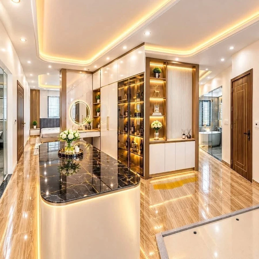 Bán nhà phố 50m2 4 tầng lô góc Hoàng Huy Quận 12 - Ảnh thu nhỏ 3