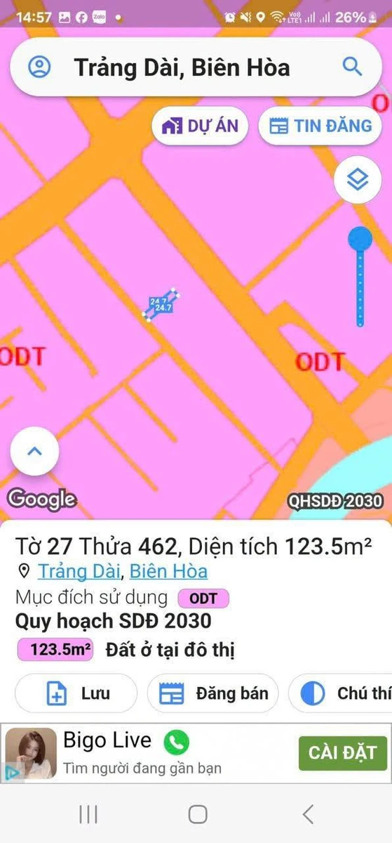 Bán lô đất thổ cư 5x25m Bình Tân gần chợ Phú Thọ - Ảnh thu nhỏ 2