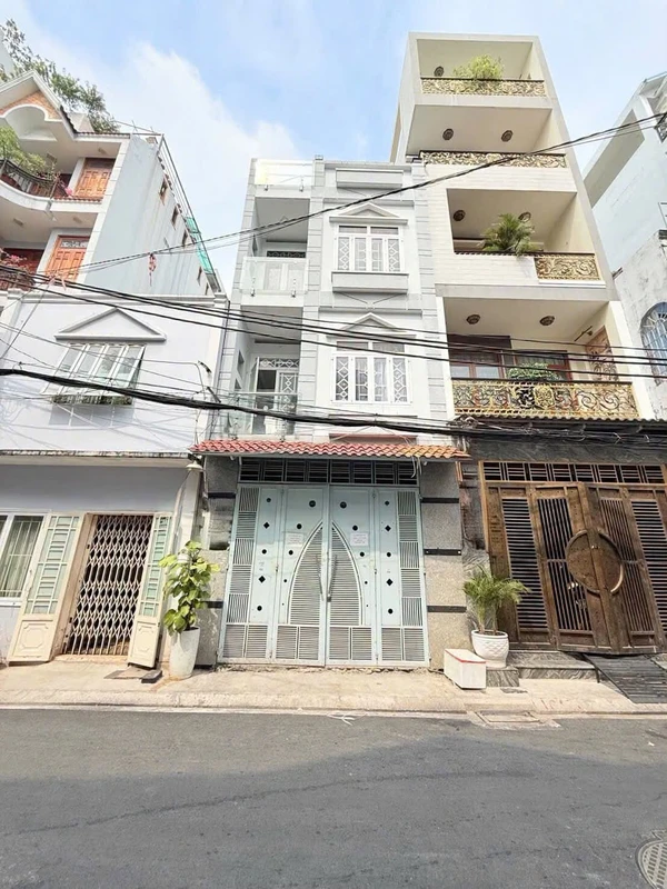 Bán nhà mặt tiền đường số 55,3m2 trệt 2 lầu gần khu Bàu Cát, Tân Bình