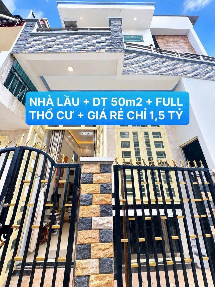 Bán 2 căn nhà 1 trệt 1 lầu 99,3m2 đã hoàn công hẻm 50 Quang Trung, Gò Vấp - Ảnh thu nhỏ 2