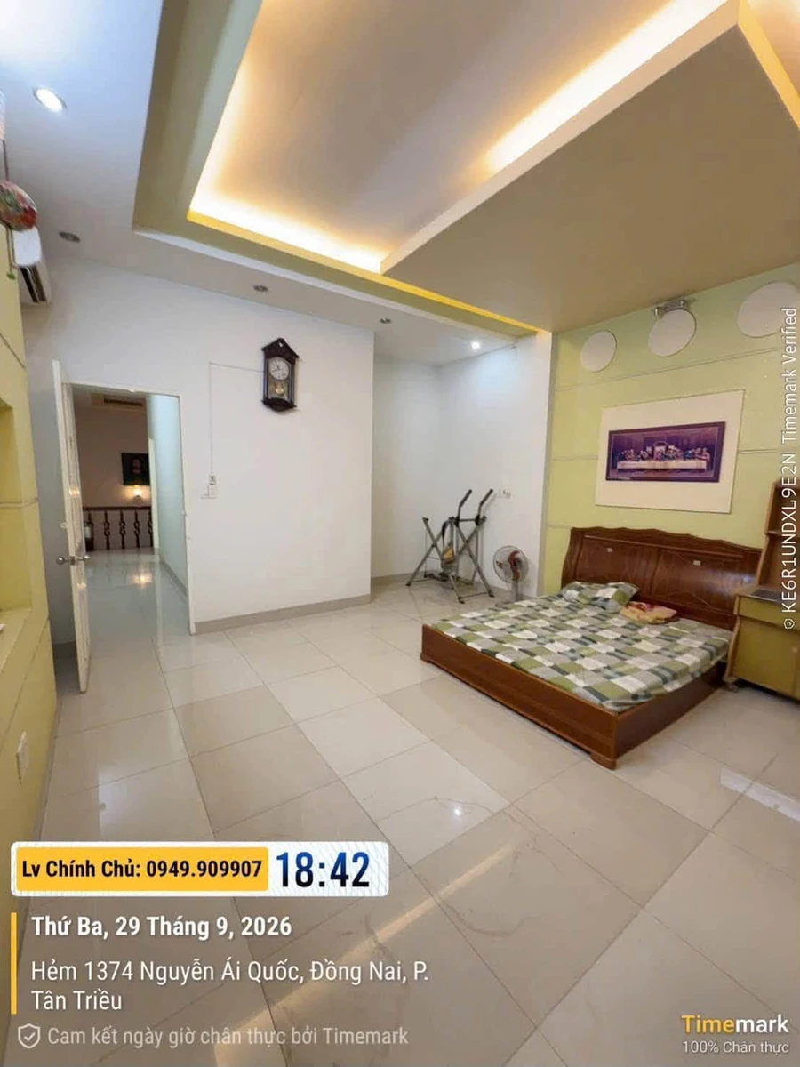 Cho thuê nhà 1 trệt 1 lầu 110m² Tân Phong 8 triệu/tháng - Ảnh thu nhỏ 3
