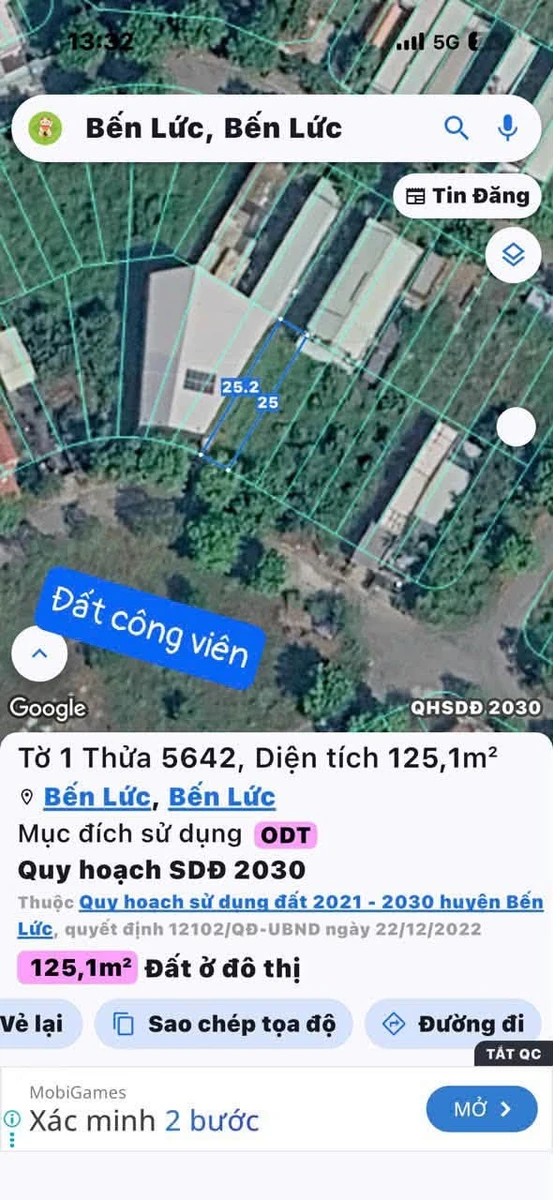 Bán đất 125m² Khu dân cư Hoàng Long, Bến Lức 1,95 tỷ - Ảnh thu nhỏ 4
