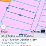 Bán đất Phú Đông 118m² gần chợ, trường học 2,45 tỷ - Ảnh thu nhỏ 1