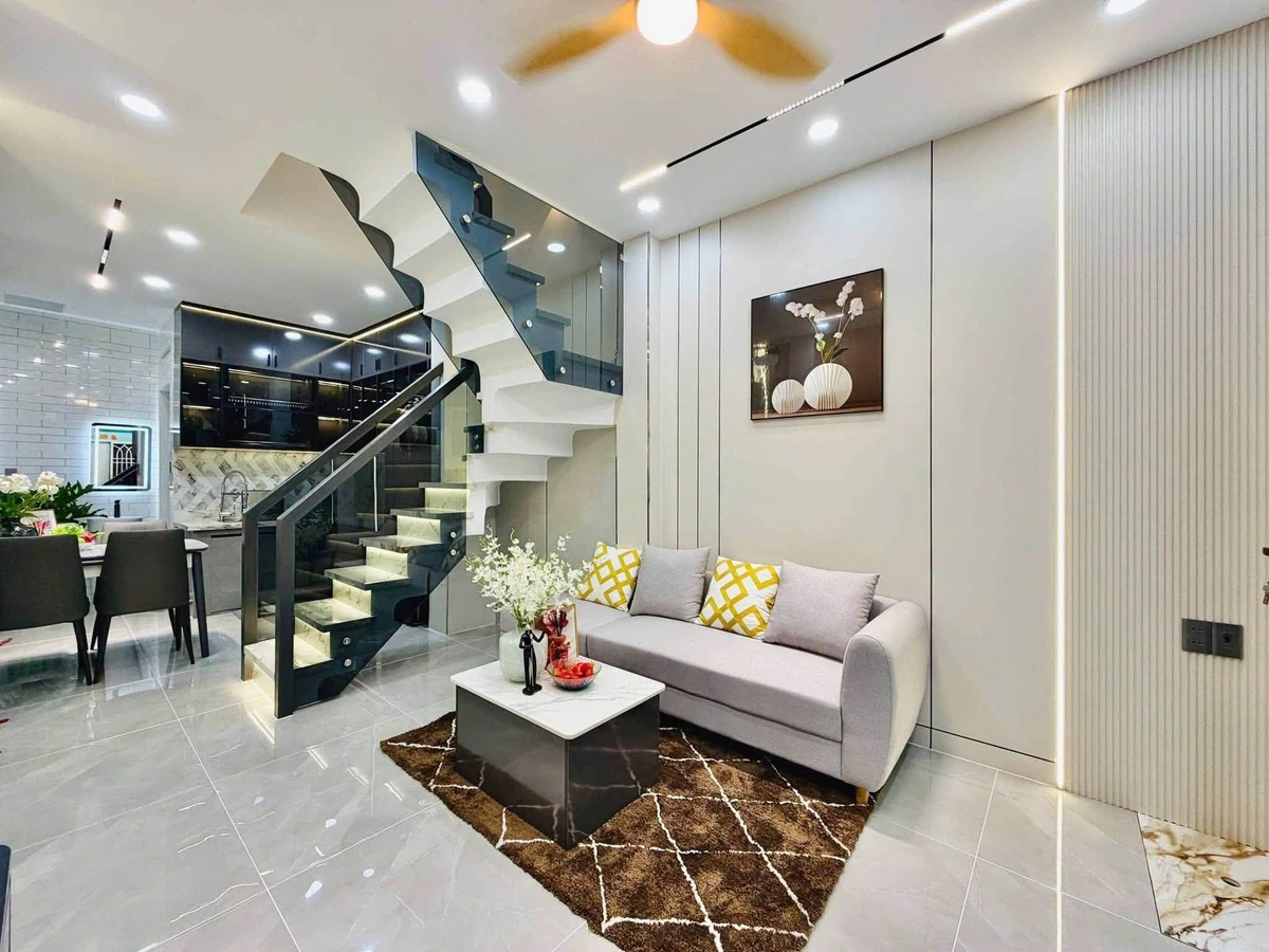 Bán minihouse có smarthome 2PN 3WC 27.9m² đường Phan Huy Ích Gò Vấp - Ảnh thu nhỏ 5