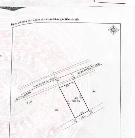 Bán lô đất 2 mặt tiền 307,95m2 Mai Xuân Thưởng, Đà Lạt 15,5 tỷ - Ảnh 1