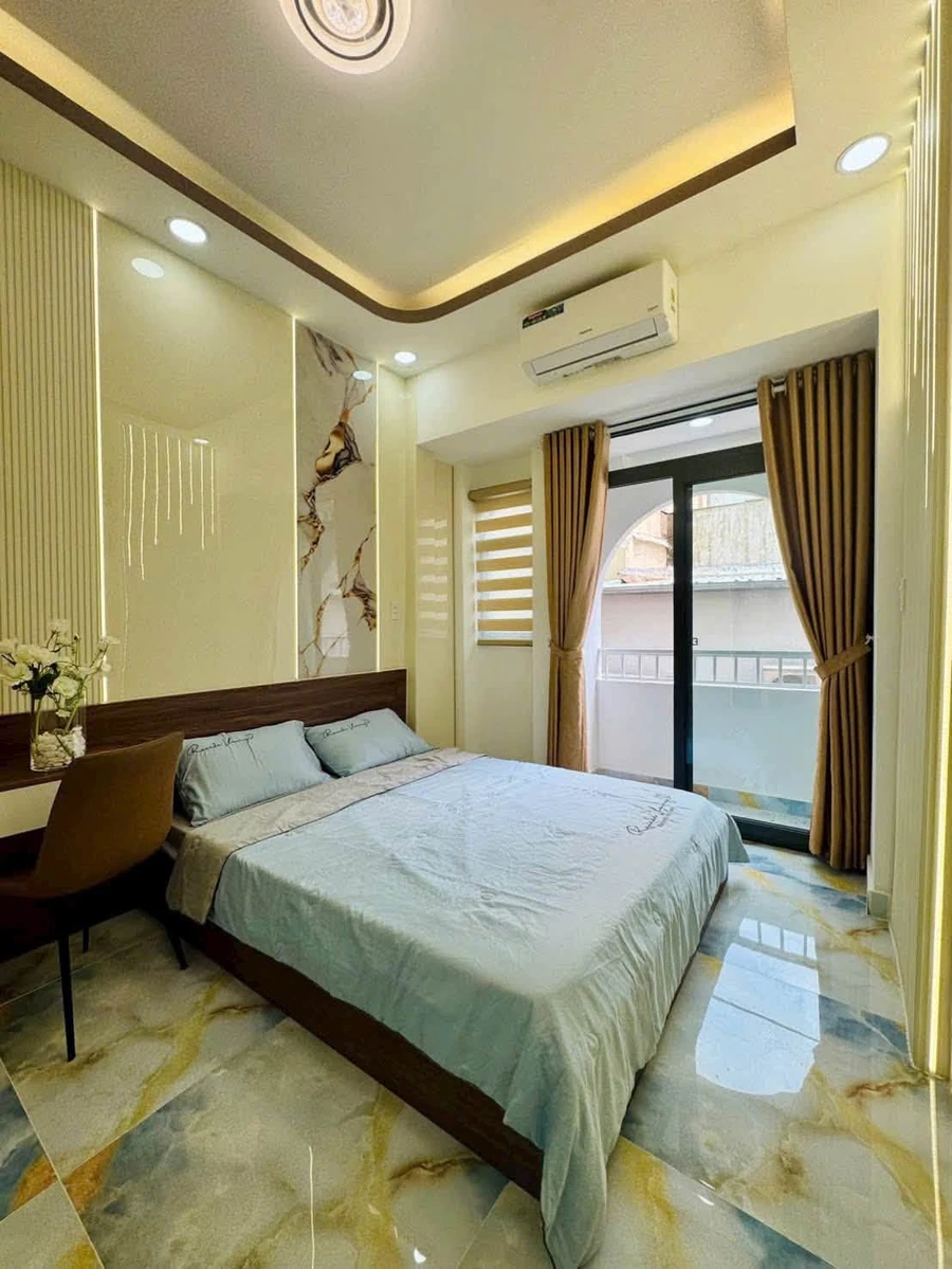 Bán nhà 3 tầng 60m² sàn đường Dạ Nam, Quận 8, full nội thất - Ảnh 1