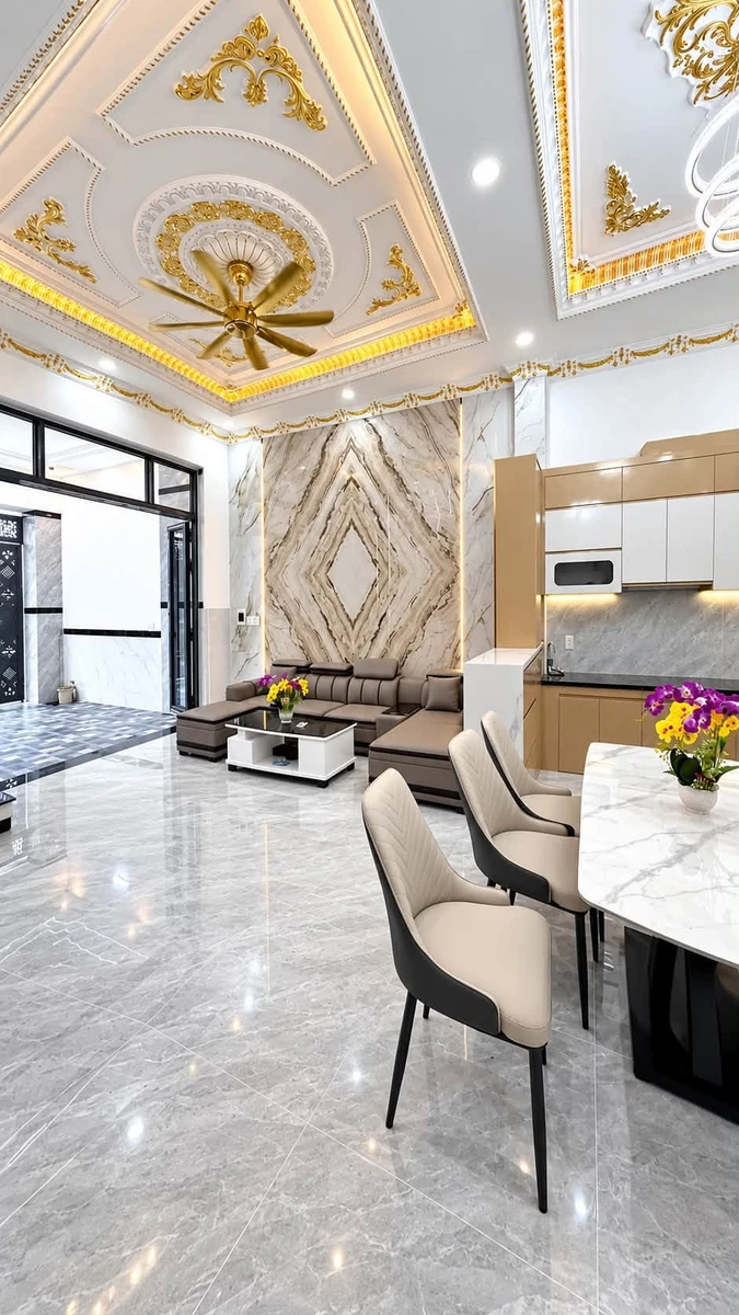 Bán nhà lầu trệt 100m² 4PN sân đậu xe tải tại Khánh Bình, Tân Uyên, Bình Dương - Ảnh thu nhỏ 3