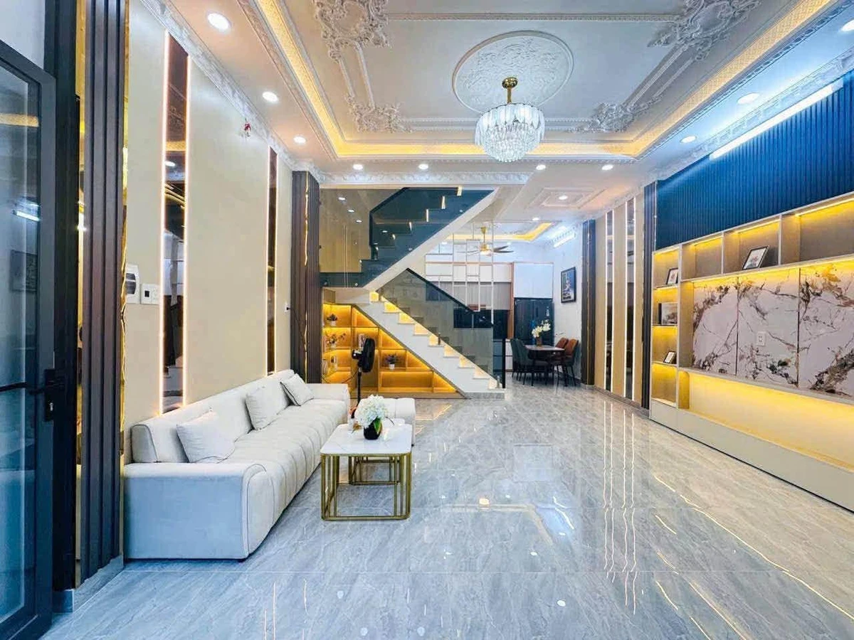 Bán nhà mới 45m² 2PN full nội thất Huỳnh Tấn Phát Nhà Bè - Ảnh thu nhỏ 3