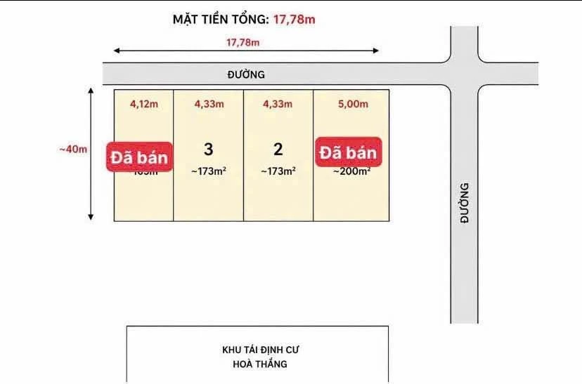 Bán đất Cần Giờ gần sân bay, 173m2, 1,4 tỷ/lô - Ảnh thu nhỏ 2