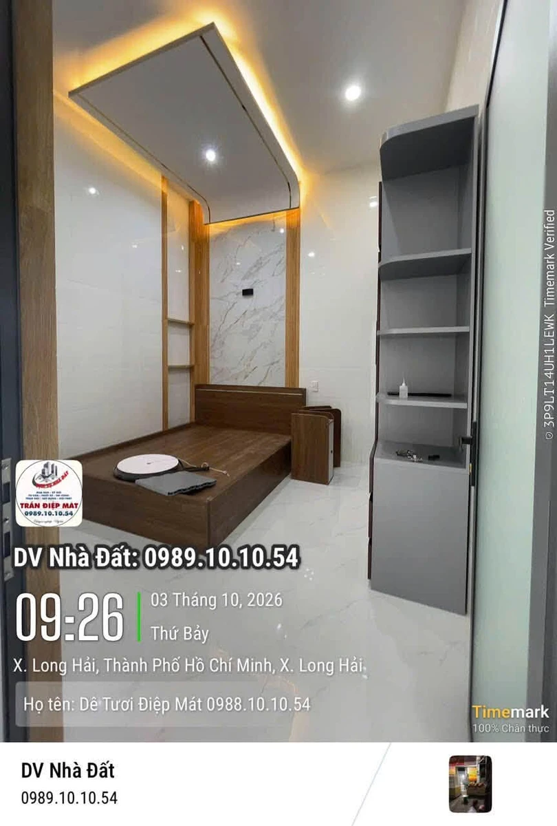 Bán nhà 2PN 60m² Long Hải, Nhà Bè, gần biển 2 tỷ 492 tr - Ảnh thu nhỏ 3