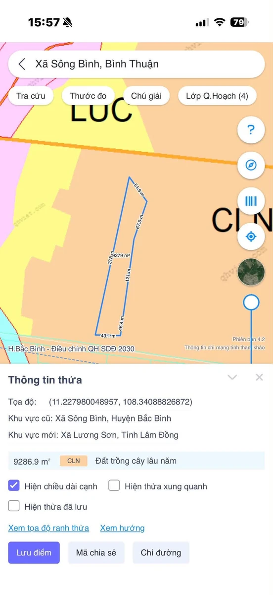 Bán đất 9.240m2 mặt tiền đường bê tông Nhà Bè, giá 2,3 tỷ - Ảnh thu nhỏ 4
