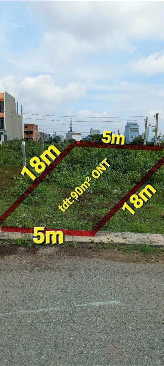 Bán đất thổ cư 90m² KDC Vĩnh Lộc 2, Long Hiệp, Bến Lức, Long An giá 1,4 tỷ - Ảnh thu nhỏ 4