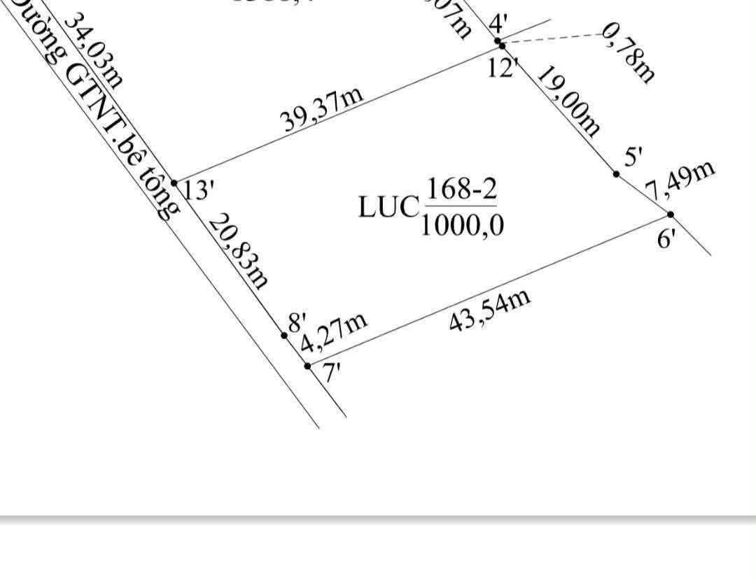 Bán đất 1000m² Hiệp Thạnh, Châu Thành, Long An 1 tỷ 100 triệu - Ảnh thu nhỏ 3