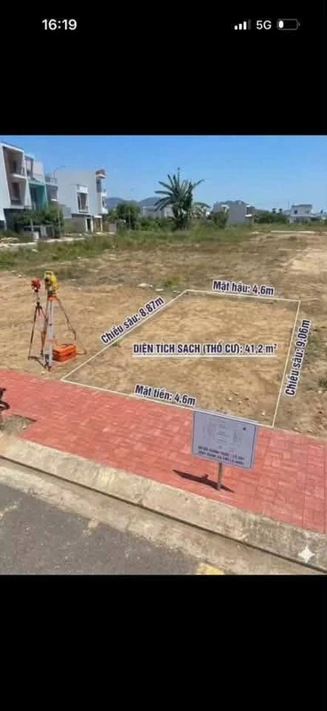 Bán đất mặt tiền Quy Nhơn 58m2, 1 tỷ