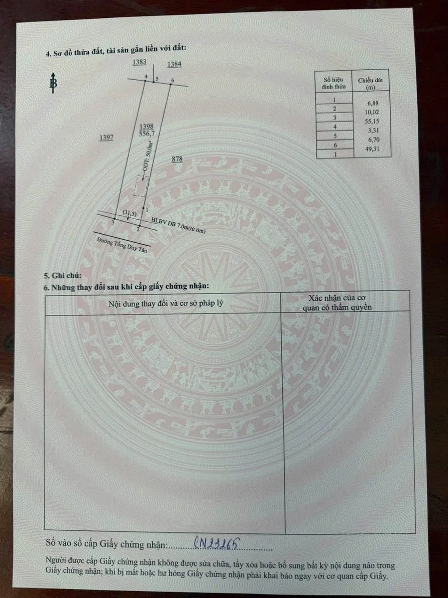Bán đất 50m² Tống Duy Tân, Thủ Đức 1.2 tỷ - Ảnh thu nhỏ 2