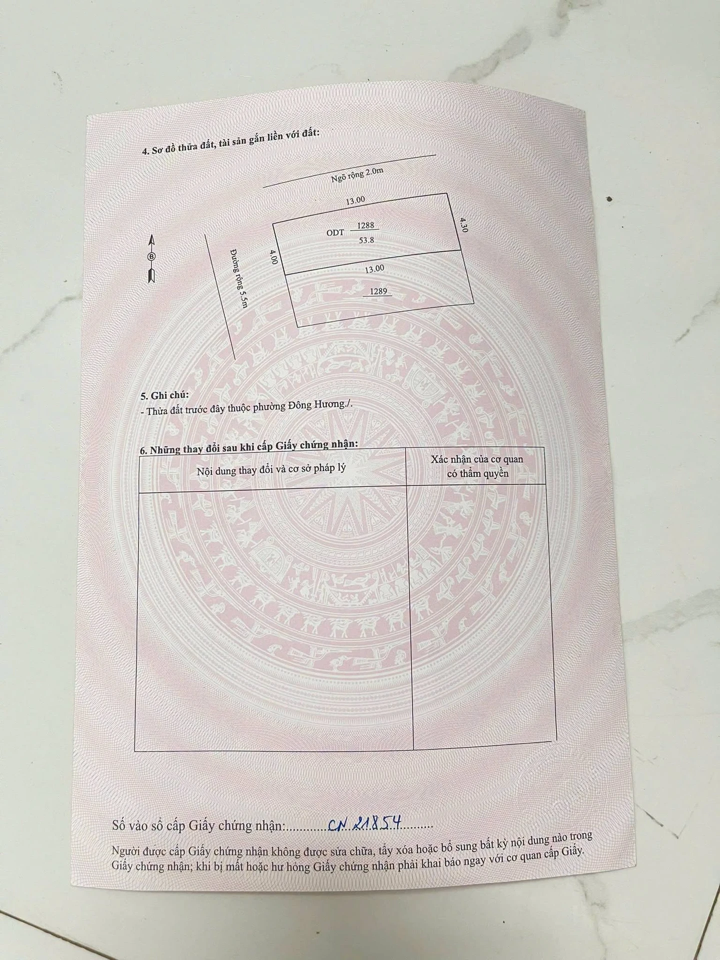 Bán đất 53,8m² mặt tiền 4m Phố Cốc Hạ 2 Bình Tân 2,29 tỷ - Ảnh 1