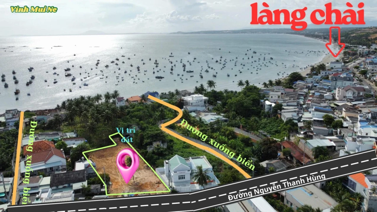 Bán đất đẹp ven biển Mũi Né, sát bên Làng Chài Mũi Né, giá ngộp chỉ 10tr/m2 - Ảnh 1