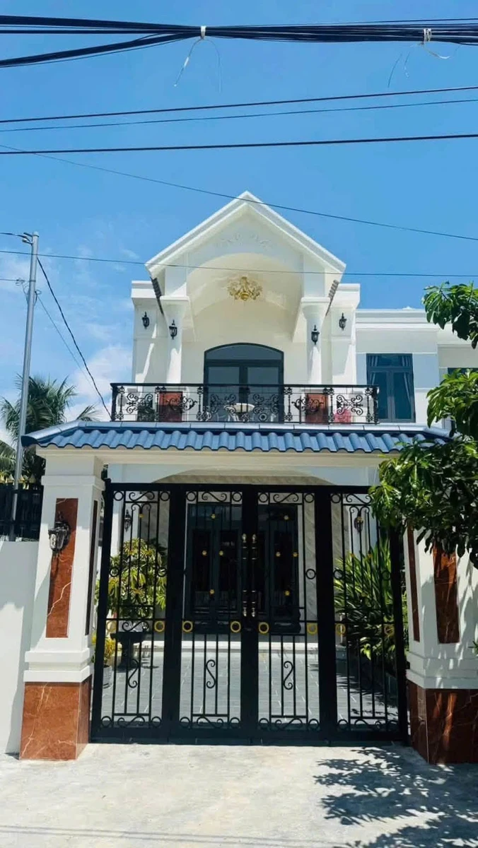 Bán nhà 1 trệt 1 lầu 158.6m² mặt tiền kinh doanh Nhà Bè - Ảnh 1