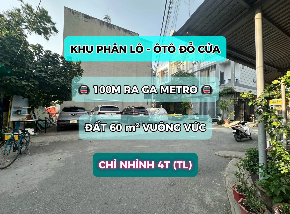 Bán đất 60m² Hiệp Bình Phước, Thủ Đức 4,6 tỷ - Ảnh 1