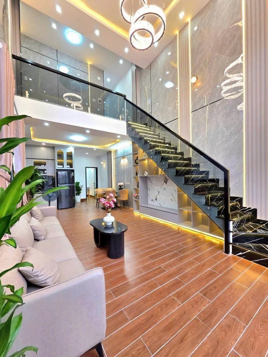 Bán nhà 1 lửng 3 phòng ngủ 75m² Nhà Bè 4.99 tỷ - Ảnh thu nhỏ 2