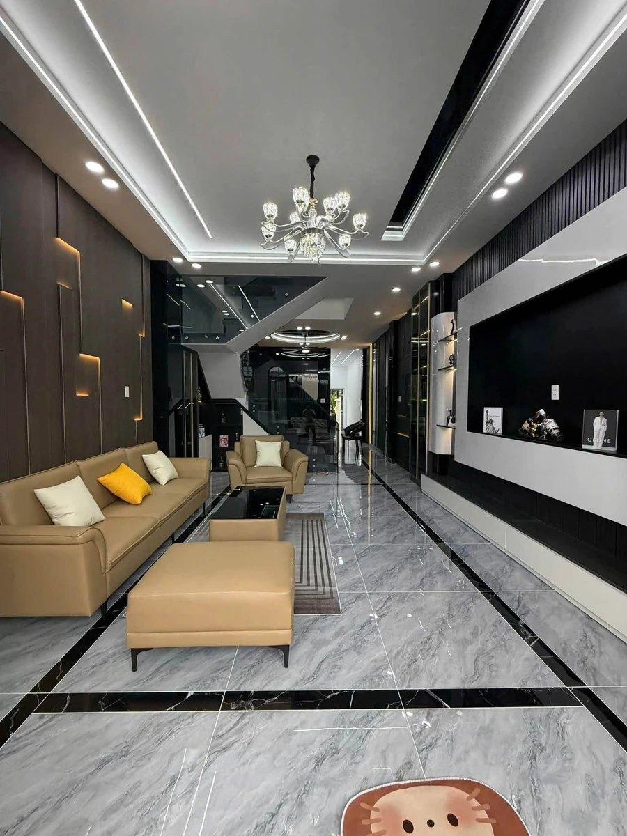 Bán nhà phố sân vườn 4,3x34m, ấp Tân Điền, xã Phước Lý, gần chợ Long Thượng - Ảnh thu nhỏ 3