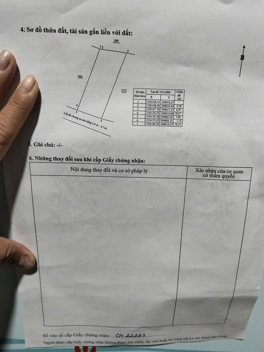 Bán đất mặt tiền ngang 7m, 125,2m² tại thôn Phú Nông, Tây Nha Trang, giá 3,5 tỷ - Ảnh 1