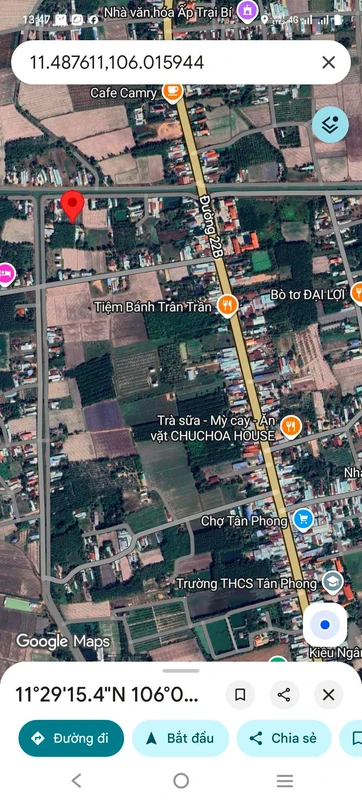 Bán đất nền 2800m² giá 135 triệu Tân Bình