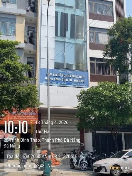 Bán nhà 5 tầng 1 tum 1 hầm 123m2 đường Trịnh Đình Thảo, Cẩm Lệ, Đà Nẵng giá 12,9 tỷ - Ảnh 1