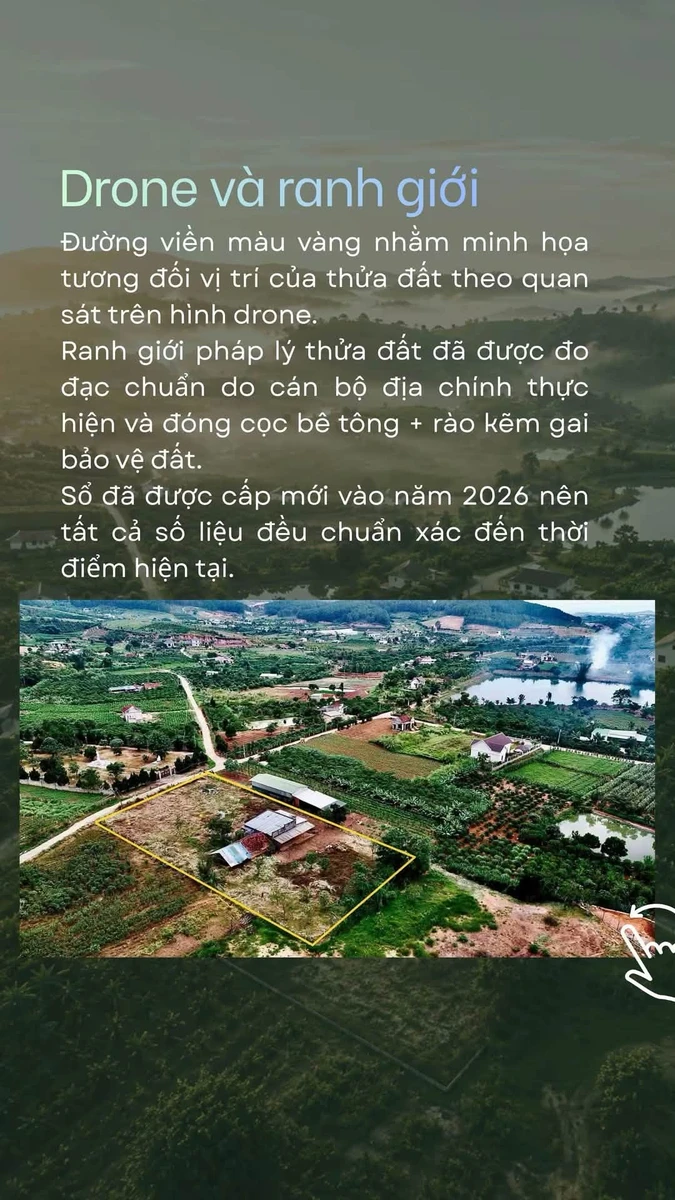 Bán đất 3.276m² Nam Ban Lâm Hà, 5,8 tỷ, sổ hồng riêng - Ảnh thu nhỏ 5