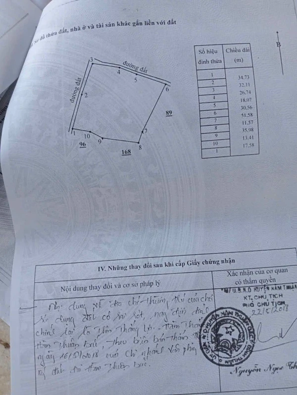 Bán 4.700m² đất vườn 2 mặt tiền Hàm Liêm, Phan Thiết