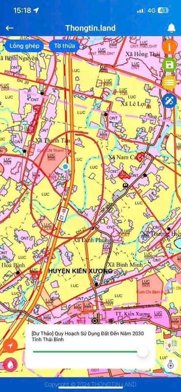 Bán đất mặt đường Kiến Xương Hưng Yên 99.8m2