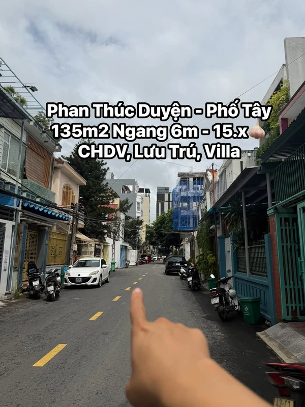 Bán nhà mặt tiền Phan Thúc Duyện 135m2 giá 15 tỷ