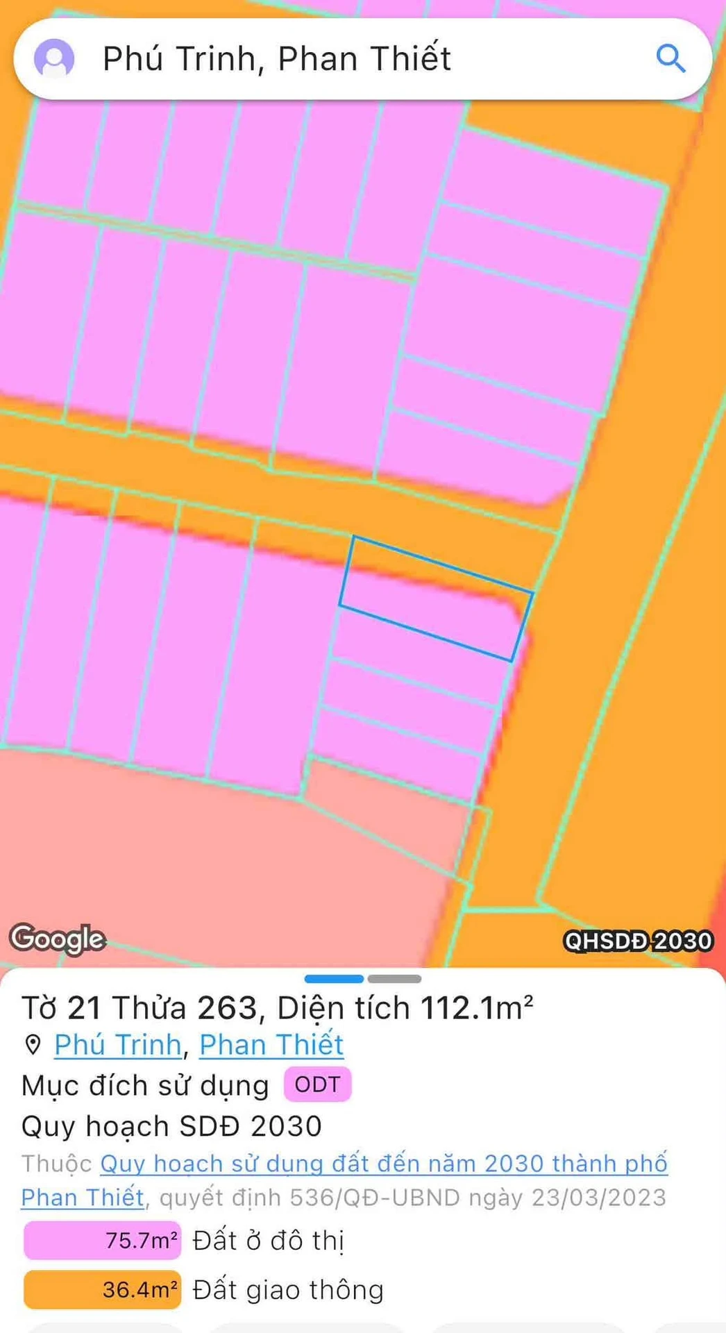 Bán nhà góc 2 mặt tiền 80m2 Phan Thiết - Ảnh 1